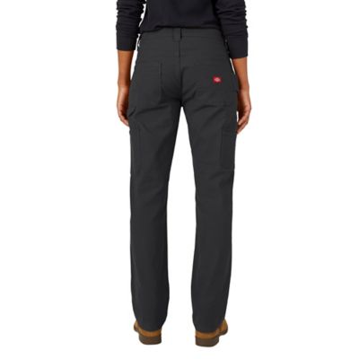 Image showing 3 th Dickies Women's Relaxed Fit Mid-Rise Carpenter Duck Work Pants