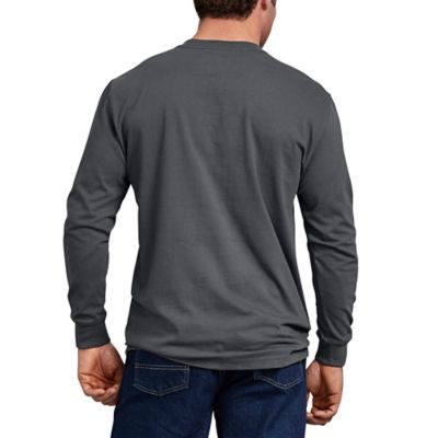 Image showing 1 th Dickies Men's Heavyweight Crew Neck Long-Sleeve T-Shirt