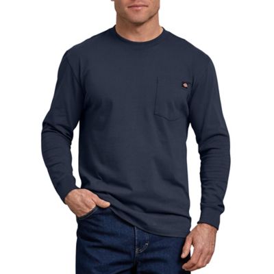 Image showing  Men's Heavyweight Crew Neck Long-Sleeve T-Shirt
