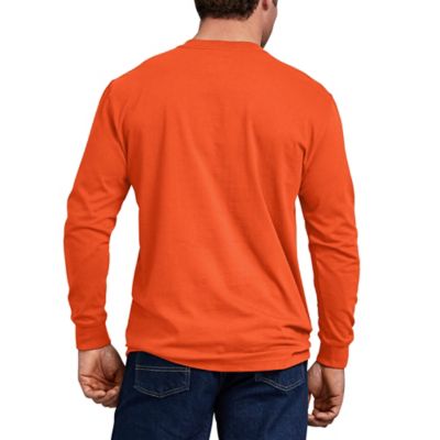 Image showing  Men's Heavyweight Crew Neck Long-Sleeve T-Shirt
