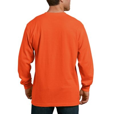 Image showing  Long-Sleeve Heavyweight Crew Neck T-Shirt, Neon