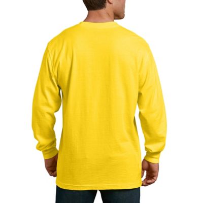 Image showing  Long-Sleeve Heavyweight Crew Neck T-Shirt, Neon
