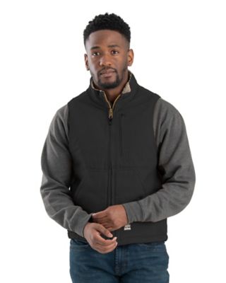 Image showing  Men's Heartland Sherpa-Lined Washed Duck Vest