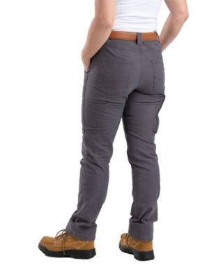 Image showing 2 th Berne Women's Relaxed Fit Flex Softstone Double-Front Duck Work Pants