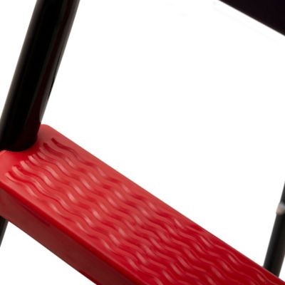 Image showing  2-in-1 Trampoline Safety Ladder with Playground Slide Attachment