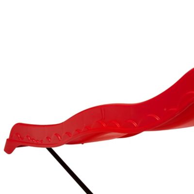 Image showing  2-in-1 Trampoline Safety Ladder with Playground Slide Attachment