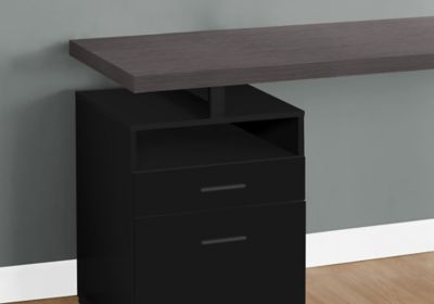 Image showing  60 in. Computer Desk with 1 Shelf/2 Drawers
