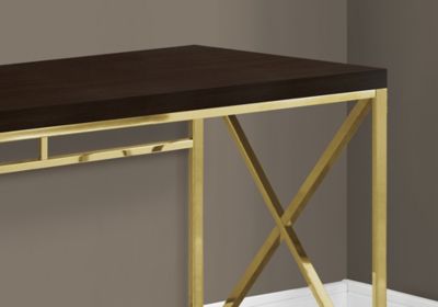 Image showing 2 th Monarch Specialties Reclaimed Wood Computer Desk, 48 in., I 7450