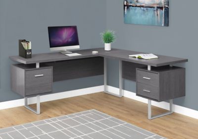 Image showing  70 in. Left or Right Facing Computer Desk with 3 Drawers