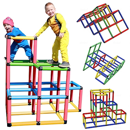 Funphix Create and Play Life-Size Structures Climbing Gyms, 150 lb. Capacity, For Ages 2-12