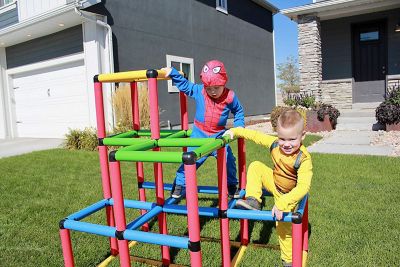 Image showing  Create and Play Life-Size Structures Climbing Gyms, 150 lb. Capacity, For Ages 2-12