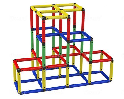 Image showing  Create and Play Life-Size Structures Climbing Gyms, 150 lb. Capacity, For Ages 2-12