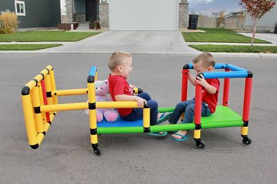 Image showing  Create and Play Life-Size Structures Set, Wheelies, For Ages 2-12