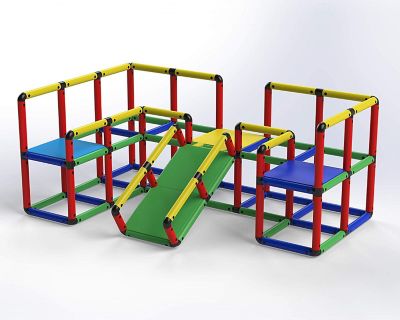 Image showing 5 th Funphix 467 pc. Create and Play Life-Size Structures Jumbo Set, 110 lb. Capacity, For Ages 2-12