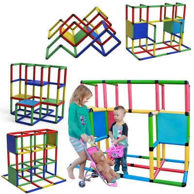 Funphix 316 pc. Create and Play Life-Size Structures Classic Set, 110 lb. Capacity, For Ages 2-12