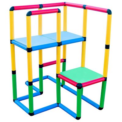 Image showing  199 pc. Create and Play Life-Size Structures Set, Standard Set, 110 lb. Capacity, For Ages 2-12