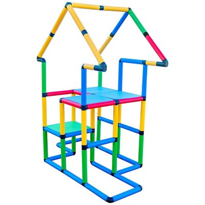 Image showing  296 pc. Create and Play Deluxe Life-Size Structures Set, 110 lb. Capacity