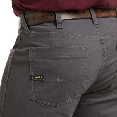 Image showing  Men's Stretch Fit Rebar M4 Relaxed Made Tough DuraStretch Straight Leg Work Pants