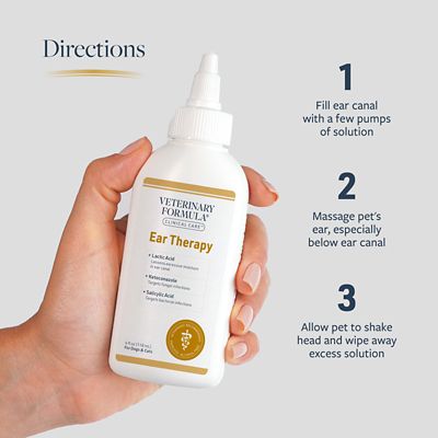 Image showing 6 th Veterinary Formula Ear Therapy Cleanser for Dogs and Cats, 4 oz.