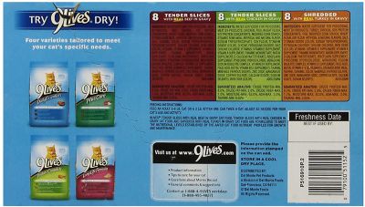 Image showing  Adult Nutrient Enriched Minced Beef, Chicken and Turkey Wet Cat Food Variety Pack, 5.5 oz., Pack of 24 Cans