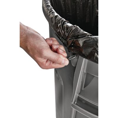 Image showing  BRUTE 55 gal. Round Trash Can Container