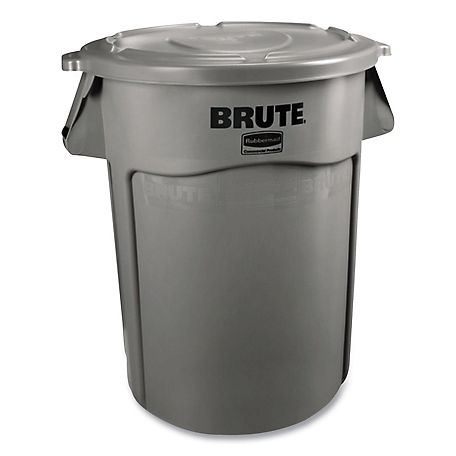 Rubbermaid 55 gal. Round Brute Trash Can Container at Tractor Supply Co.