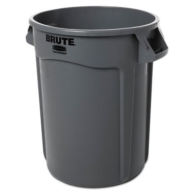 Rubbermaid Round Brute Trash Can Container, RCP263200GY at Tractor Supply Co.