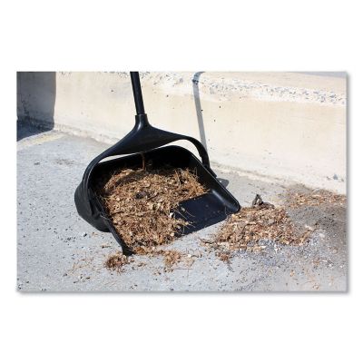 Image showing  12-1/2 in. Commercial Executive Lobby Pro Upright Dustpan with Wheels