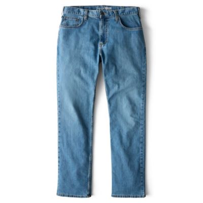 Image showing 9 th Carhartt Men's Relaxed Fit Mid-Rise Rugged Flex Straight Leg Jeans