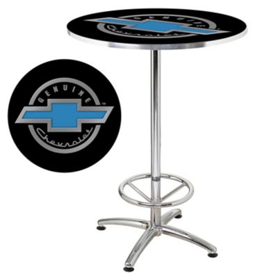 Chevrolet Round Cafe Table, 27 in. Diameter x 41 in. H
