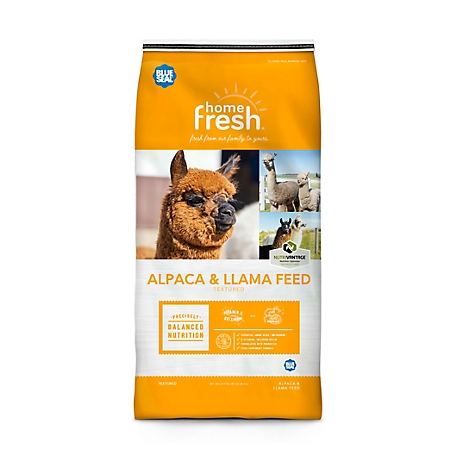 Blue Seal Home Fresh Alpaca and Llama Crunch Feed, 50 lb.
