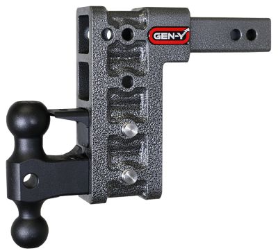 GEN-Y Hitch 2 in. Shank 16K lb. Towing Mega-Duty Adjustable 7.5 in. Drop Hitch