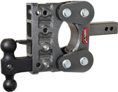 GEN-Y Hitch 2 in. Shank 10K lb. Capacity Boss Torsion-Flex Adjustable Drop Hitch