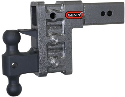 GEN-Y Hitch 3 in. Receiver Mega-Duty Adjustable Drop Hitch, 6 in. Drop, 32,000 lb. Capacity