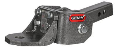 GEN-Y Hitch 2 in. Shank Glyder Torsion-Flex Ball Mount, 2 in. Drop, 7,000 lb. Capacity