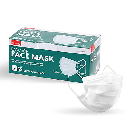 3 ply Face Masks Disposable - Case Price- Wilburn Medical