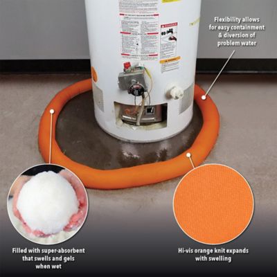 Image showing  Indoor Grab and Go Flood Control Kit with 1 Bucket (25 Water Dams)