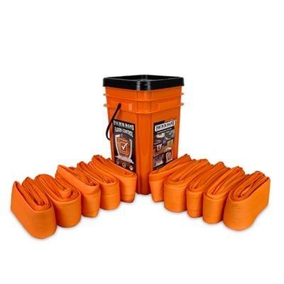 Quick Dam Indoor Grab & Go Flood Control Kit, Includes 1 Bucket (10 Water Dams), WUGG10-10