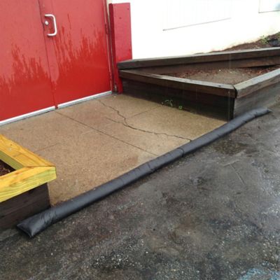 Image showing 5 th Quick Dam 9 in. x 10 ft. Water-Activated Patented Flood Barrier