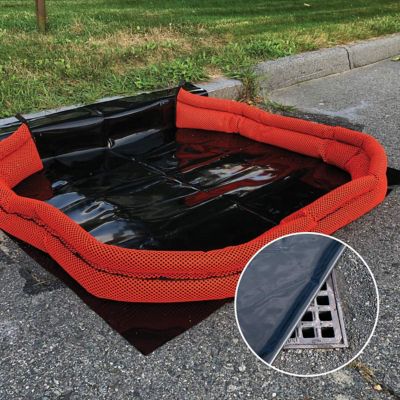 Image showing  4 ft. x 4 ft. 20-mil Chemical-Resistant Polyurethane Drain Seals