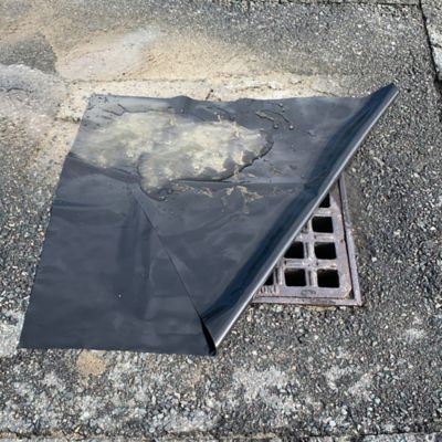 Image showing  4 ft. x 4 ft. 20-mil Chemical-Resistant Polyurethane Drain Seals