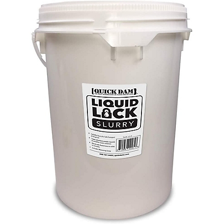 Quick Dam 5 gal. Liquid Lock Slurry, LLS-5