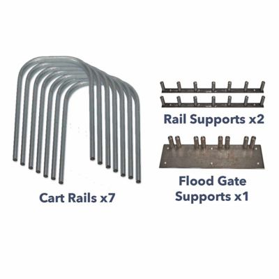 Quick Dam Flood Gate Add On System for Carts