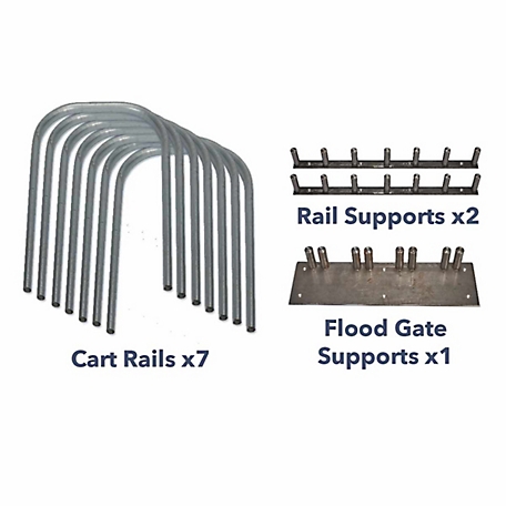 Quick Dam Flood Gate Add On System for Carts, QDFGAD
