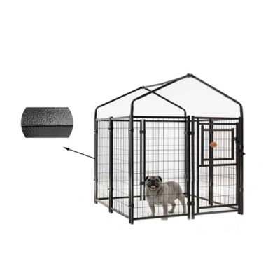 Image showing  52 in. x 4 ft. x 4 ft. Welded Wire Dog Kennel
