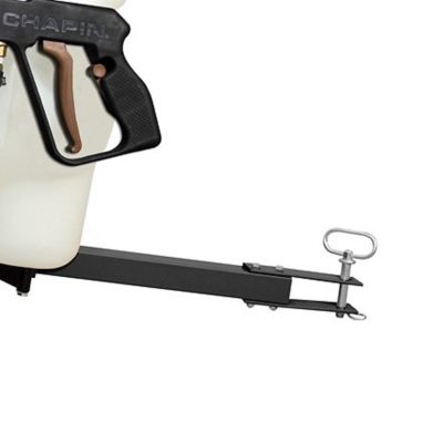 Image showing  25 gal. 2-Nozzle Tow-Behind Trailer Sprayer, Max 70 PSI, 38 ft. Vertical Spray, 26 ft. Horizontal Spray