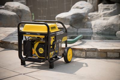 Image showing 8 th Champion Power Equipment 2 in. Gas-Powered Semi-Trash Water Transfer Pump, 158 GPM, Hose and Wheel Kit