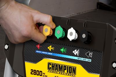 Image showing  2,800 PSI 2.1 GPM Gas Cold Water Low-Profile Pressure Washer with 196cc Champion OHV Engine