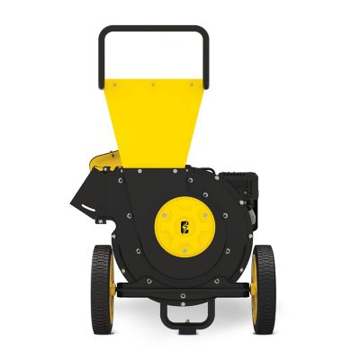 Image showing  3 in. Diameter 224cc Gas Powered Portable Chipper Shredder with Collection Bag