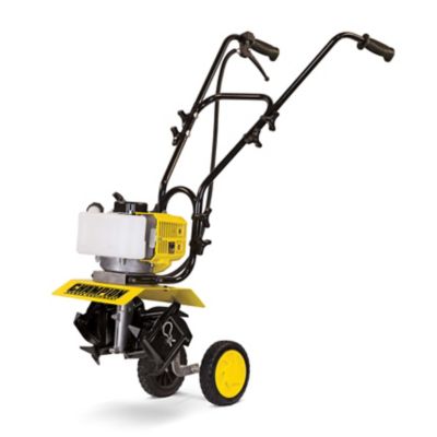Champion Power Equipment 12 in. Gas-Powered 43cc 2-Stroke Portable Gas Garden Tiller Cultivator with Adjustable Depth
